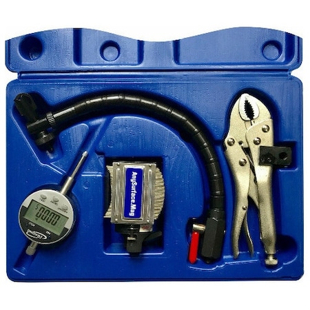 Igaging Digital Indicator, Anyform Mag Base, Flex Arm, Vise Grip Set - 35-108 35-108